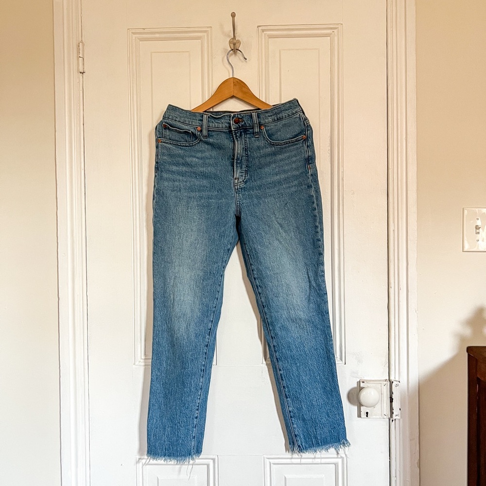 The Perfect Vintage Jean | Madewell | Straight Leg | High Rise | Stretch